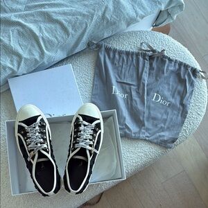 Dior Walk'n'Dior Sneaker
Black Cotton Canvas